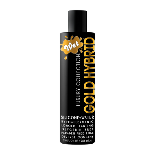 Wet Gold Hybrid Silicone & Water Based 9oz