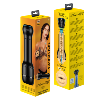 Kiiroo PowerBlow + Feel Victoria June Mouth Combo Set