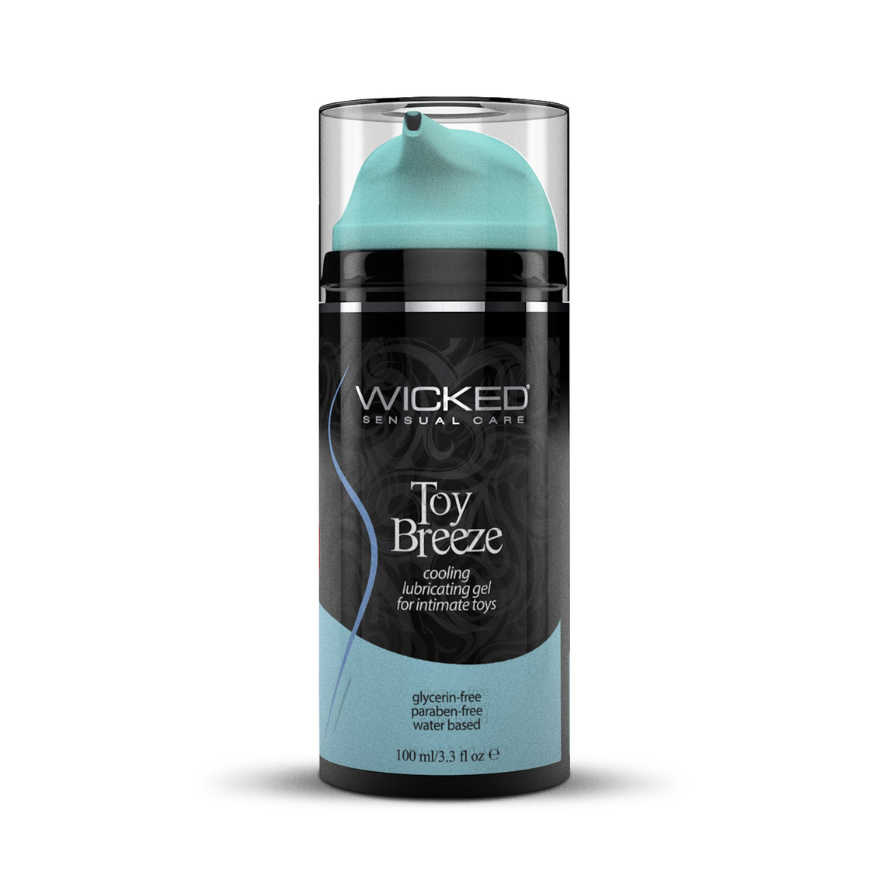 Wicked Sensual Care - Toy Breeze Cooling Gel Lube - 3oz
