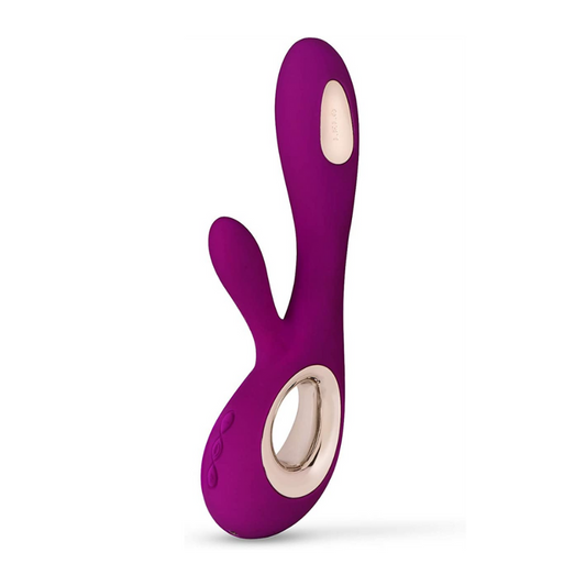 Lelo Soraya Wave Rabbit Vibrator Deep Rose