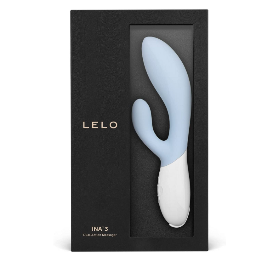 Lelo Ina 3 Rabbit Vibrator - Sea Foam