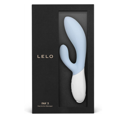 Lelo Ina 3 Rabbit Vibrator - Sea Foam