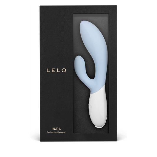 Lelo Ina 3 Rabbit Vibrator - Sea Foam