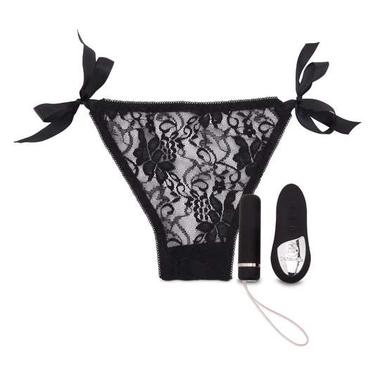 Nu Sensuelle Pleasure Panty Vibrator - Black