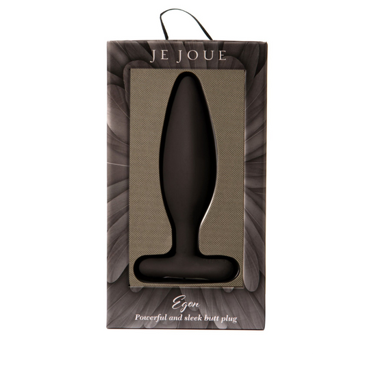 Je Joue Egon Vibrating Butt Plug Black