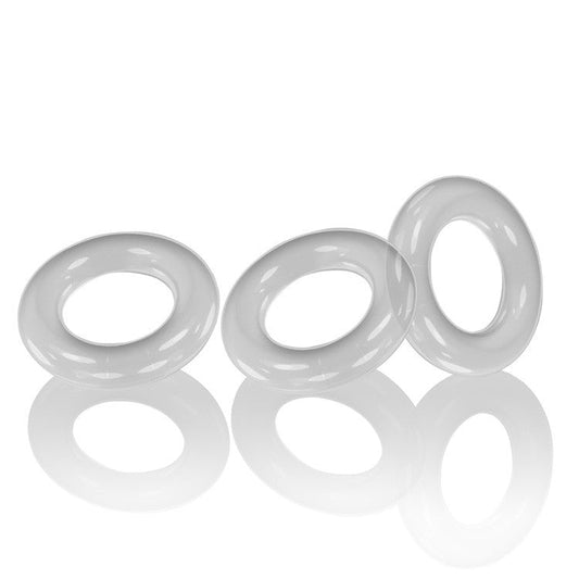 Oxballs Willy Ring 3 Pack- CLEAR