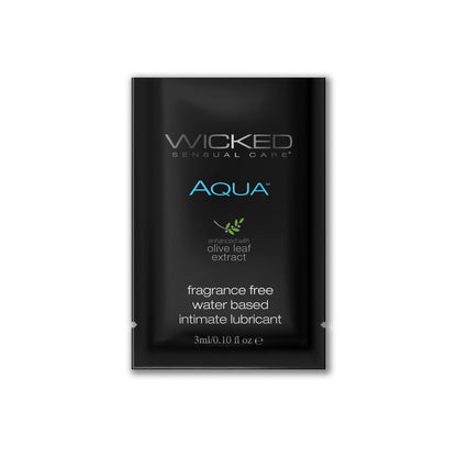 Wicked Aqua Lube Sachet