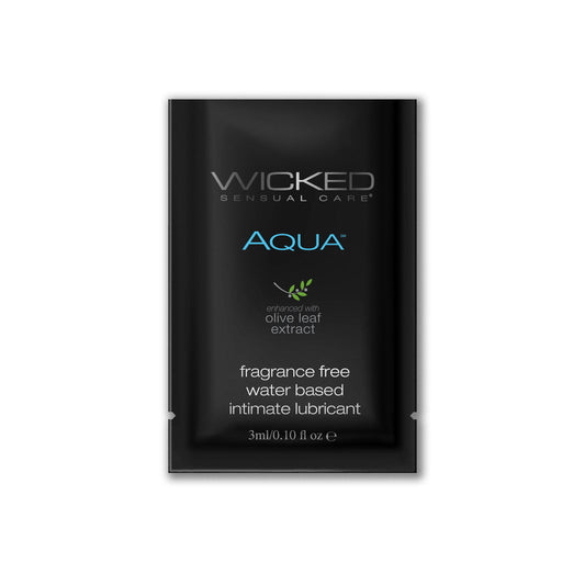 Wicked Aqua Lube Sachet