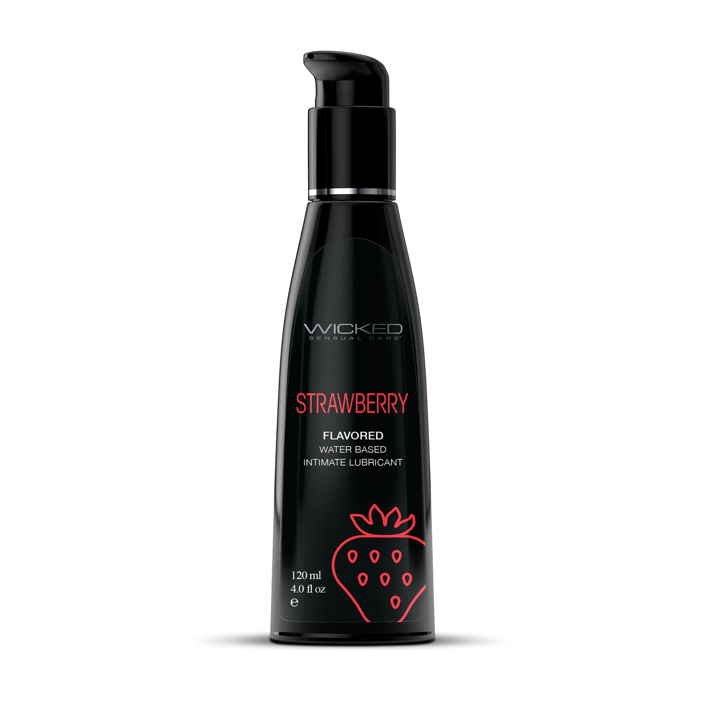 Wicked Aqua Strawberry Flavored Lubricant 4oz