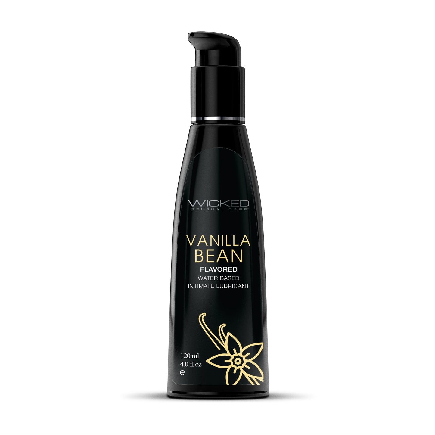 Wicked Aqua Vanilla Bean Flavored Lubricant 4oz