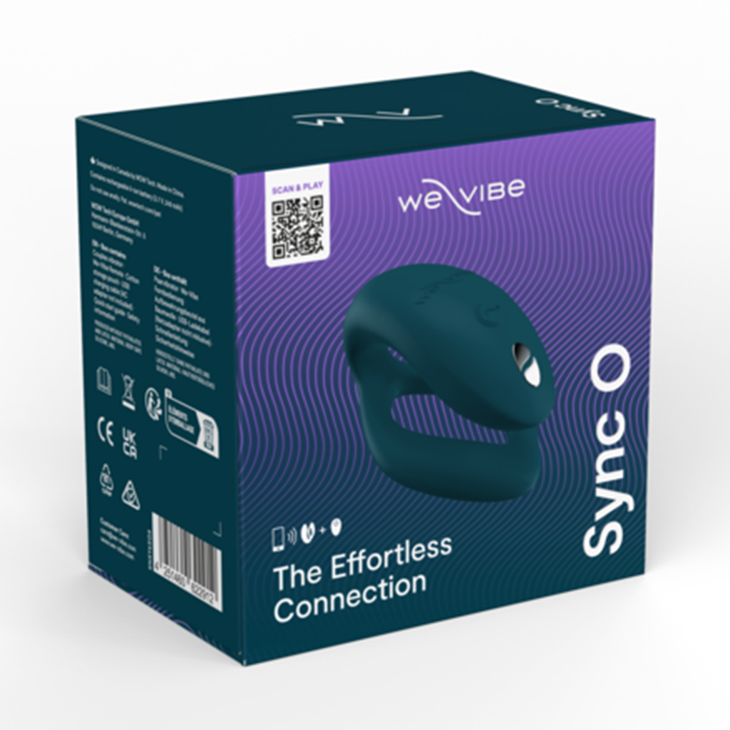 We-Vibe Sync O Couples Vibrator - Green Velvet
