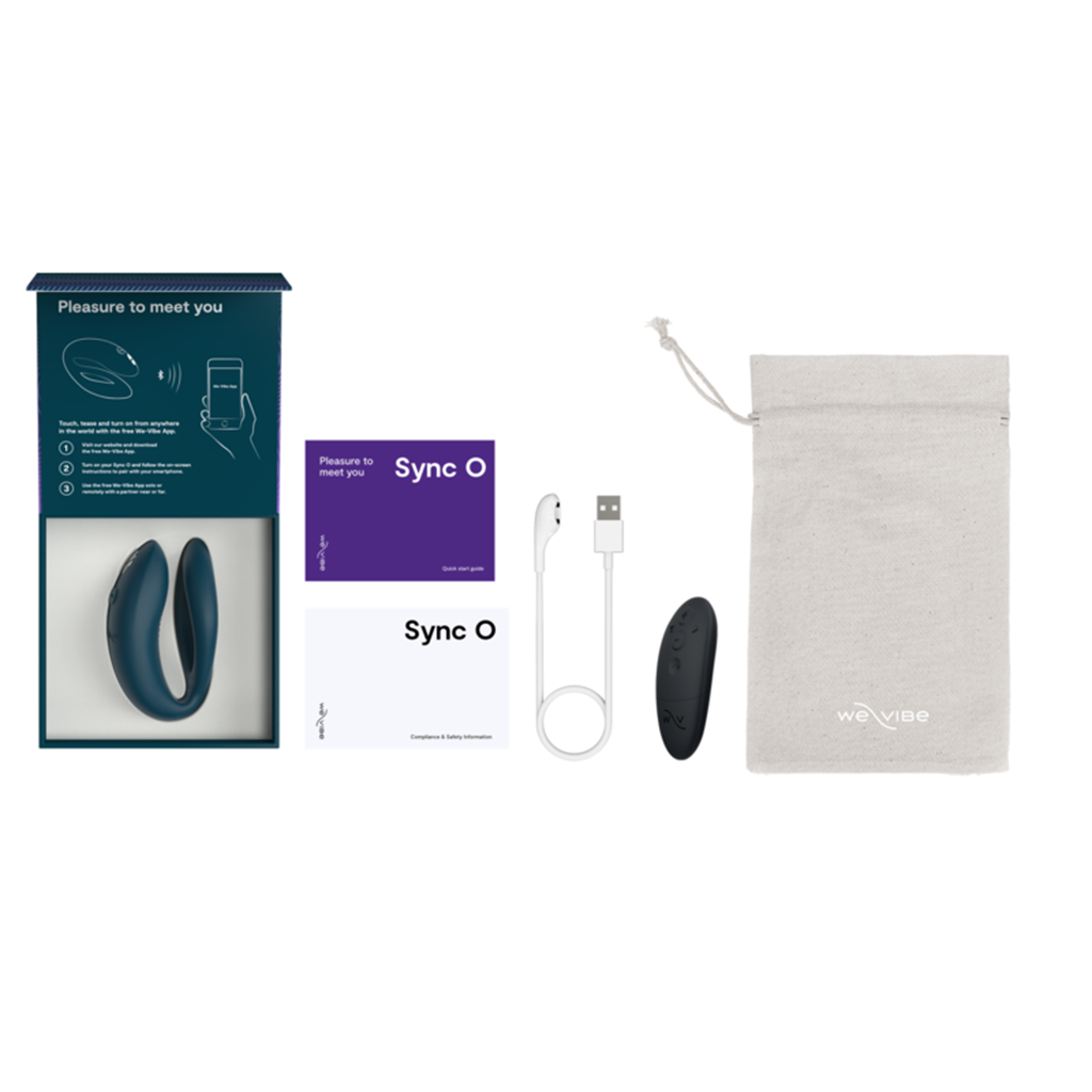 We-Vibe Sync O Couples Vibrator - Green Velvet