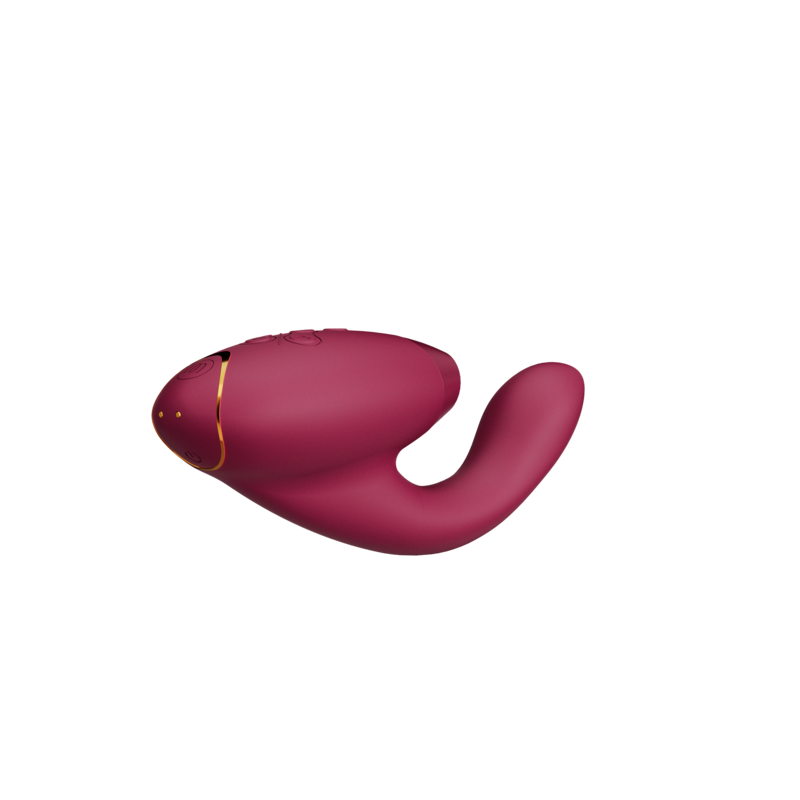 Womanizer Duo 2 Clitoral & G-Spot Vibrator - Bordeaux
