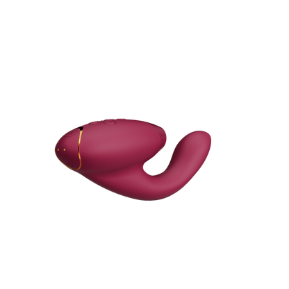 Womanizer Duo 2 Clitoral & G-Spot Vibrator - Bordeaux
