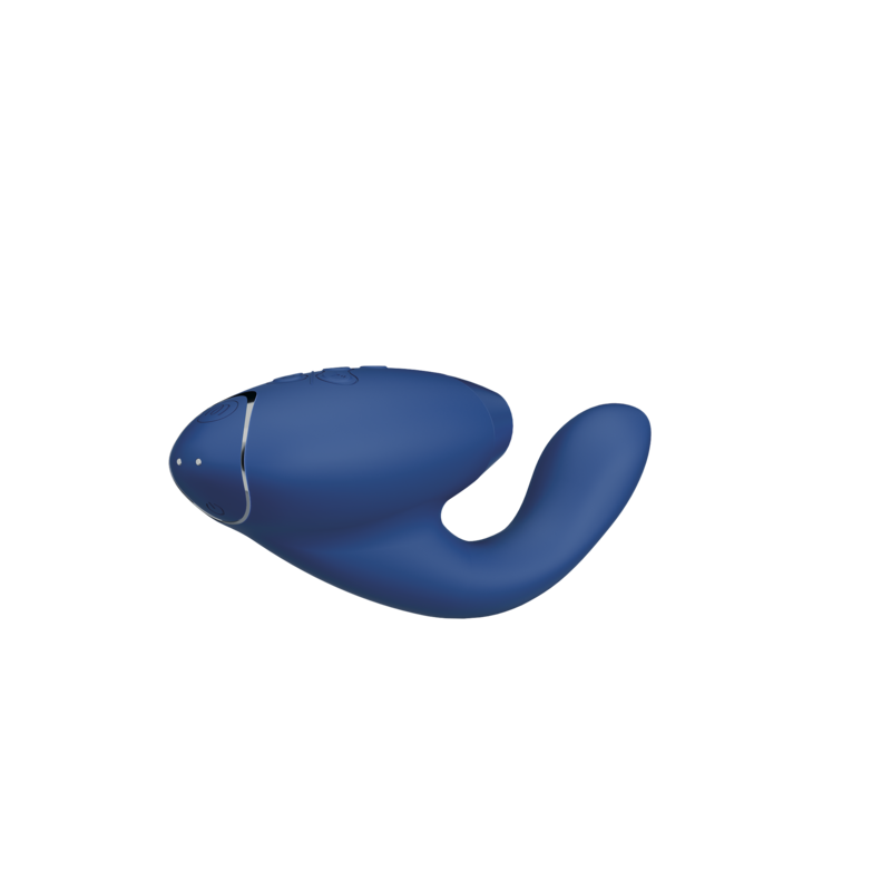 Womanizer Duo 2 Clitoral & G-Spot Vibrator - Blueberry