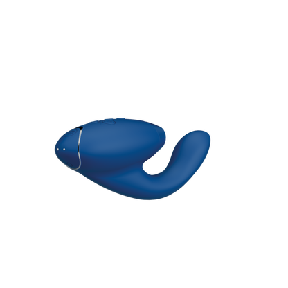 Womanizer Duo 2 Clitoral & G-Spot Vibrator - Blueberry