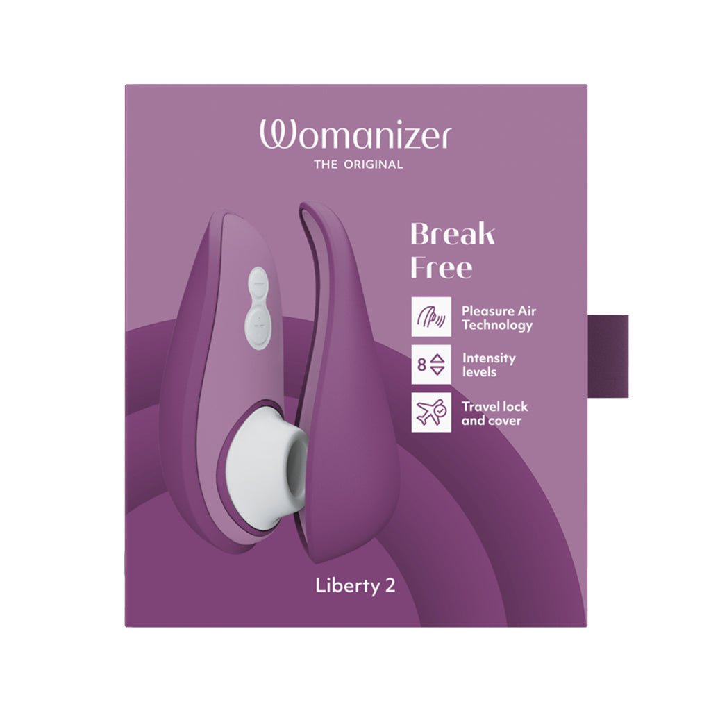 Womanizer Liberty 2 Clitoral Stimulator - Purple