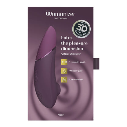 Womanizer Next Clitoral Stimulator- Dark Purple