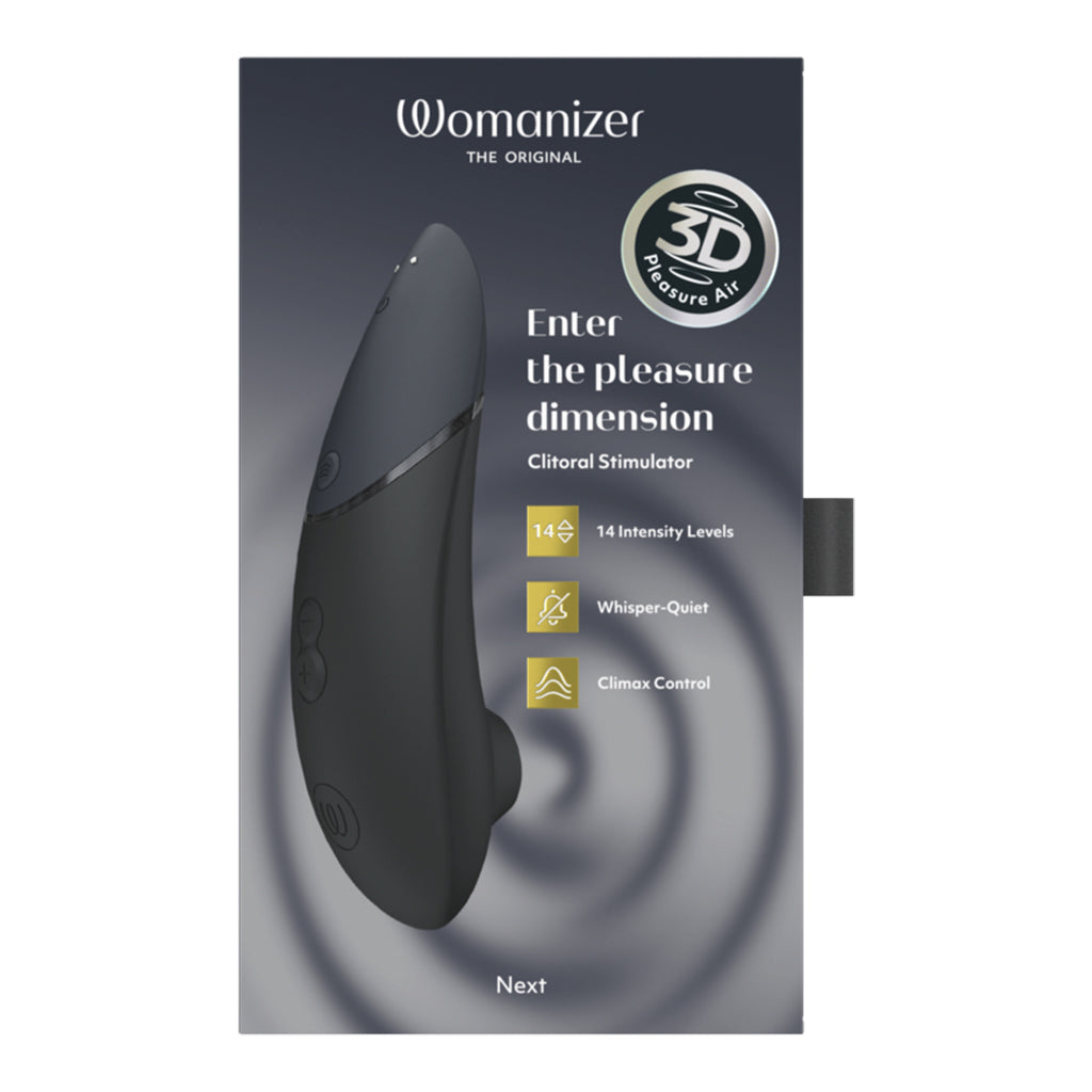 Womanizer Next Clitoral Stimulator- Black