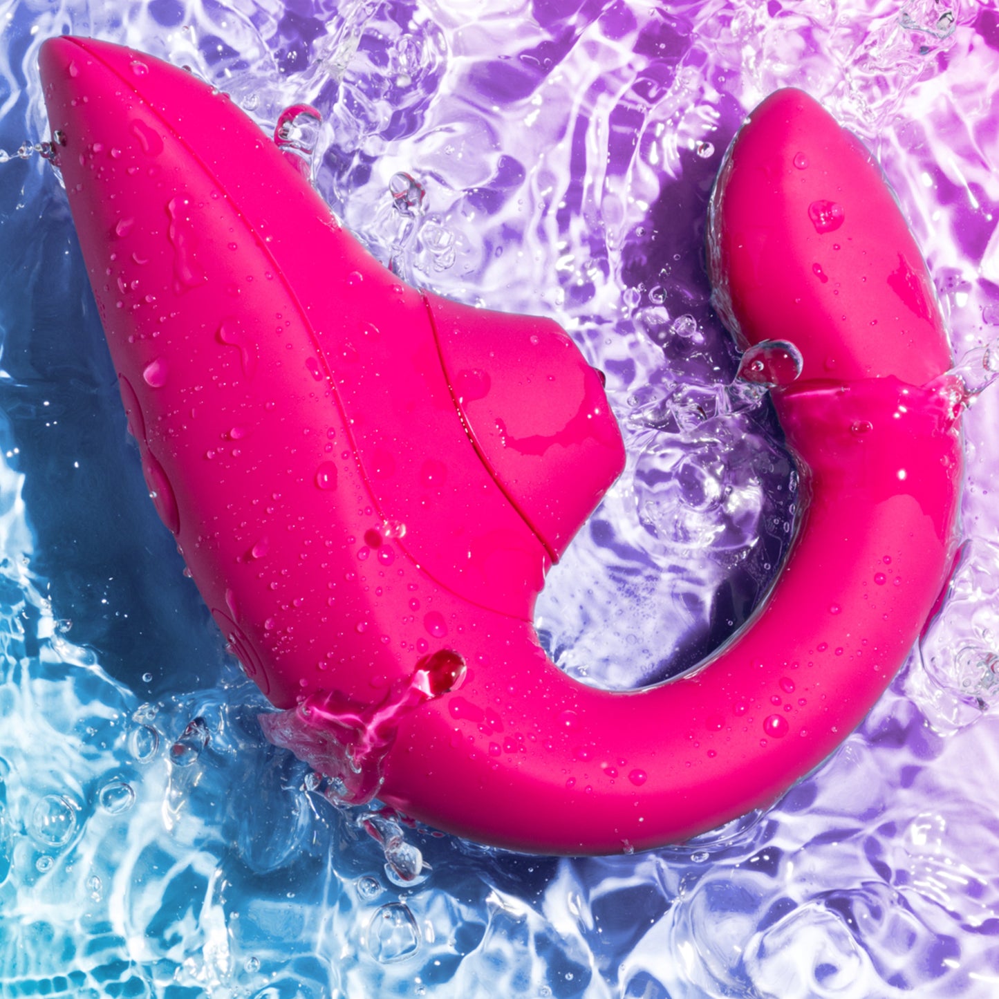 Womanizer Blend Dual Stimulator - Vibrant Pink